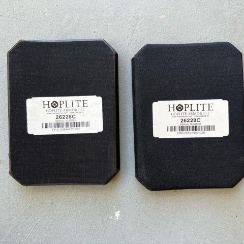 Hoplite 6x8 ceramic plates 