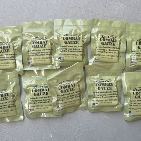 Quickclot combat gauze 