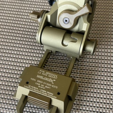 Wilcox G24 tan nvg arm