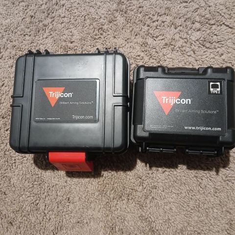 Empty Trijicon boxes 