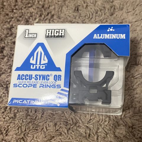 UTG Accu-sync 1” high rings