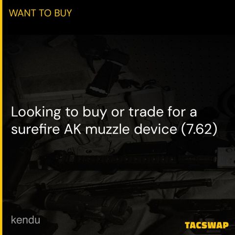 WTB Surefire AK47 M14x1 MD 