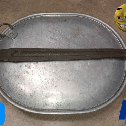 WW1 US M1910 Meat Can Mess Tin