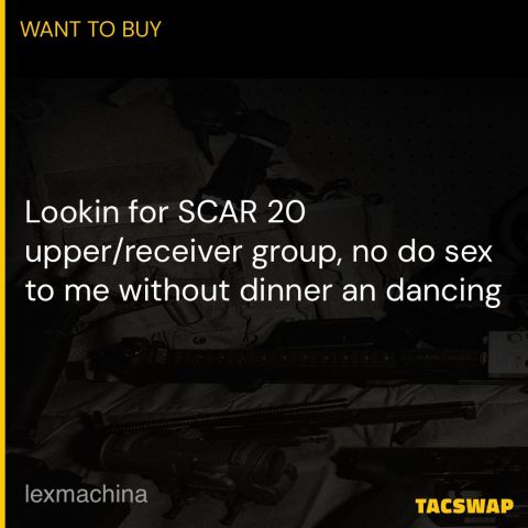 WTB SCAR 20 upper receiver