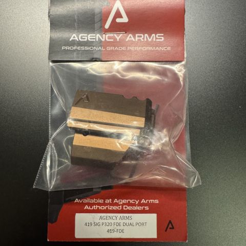 Agancy Arms P320 Dual Port FDE
