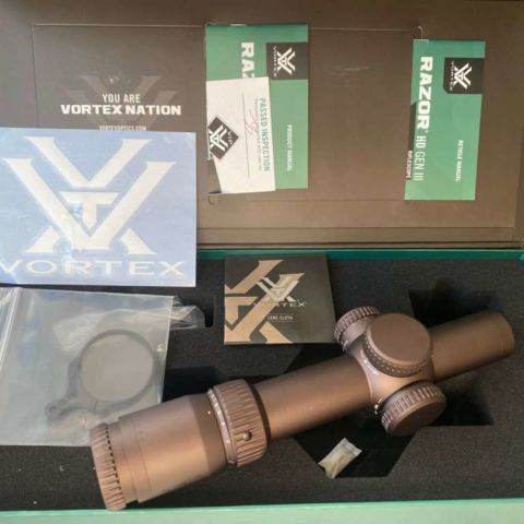 Vortex Razor Gen 3 1-10x MRAD