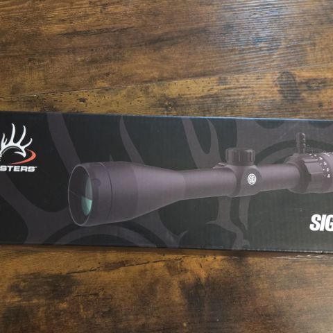 Sig buckmaster 3-12x44 scope 