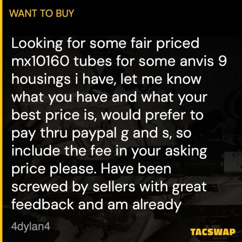 WTB ANVIS TUBES MX 10160 