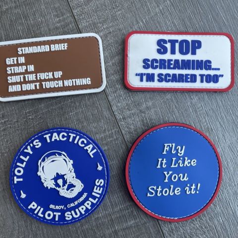 Morale Patches x 4 