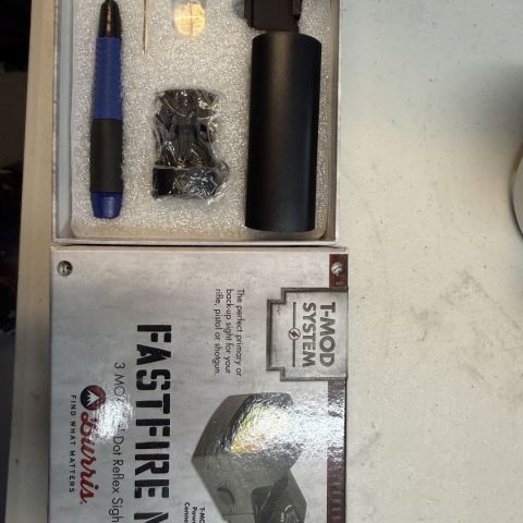 Burris Prism & Red Dot 