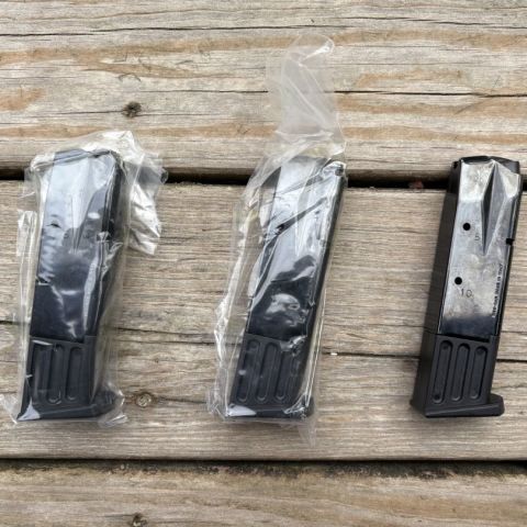 Three Sig Sauer P223 10rd mags