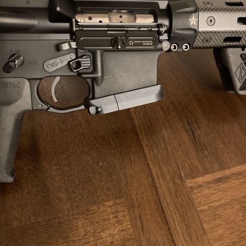 Hrf style ar15 magwell