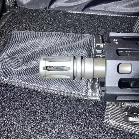 HK mr556 birdcage flash hider