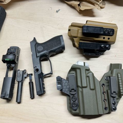 P320 X-Compact kit + extras