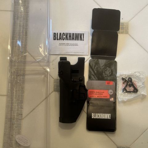 Serpa Lvl 3 Holster LH XDM