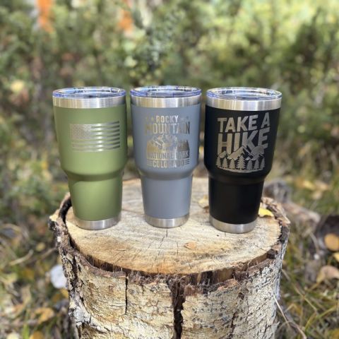 Laser Engraved Tumblers