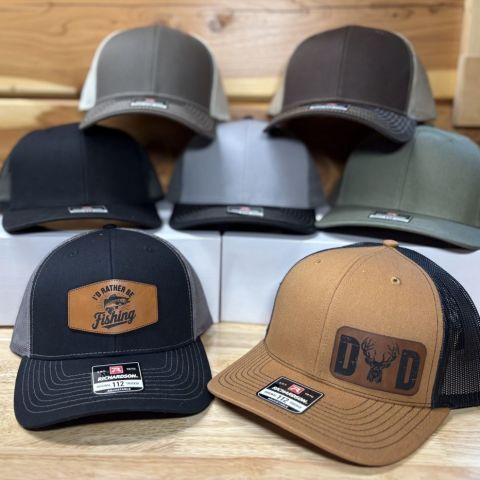 Trucker Hats- Engraved Patches