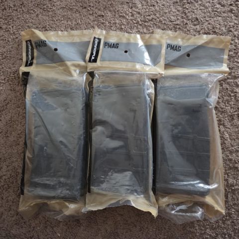 Three M2 308 Pmags for 2 M3's