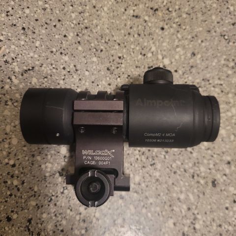 Aimpoint M2 + Wilcox mount 