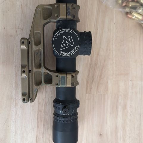 Nightforce nx8 1-8 unity mount