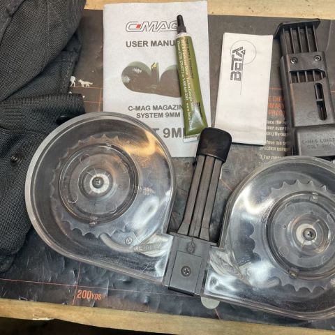 Beta drum mag Colt 9mm SMG 