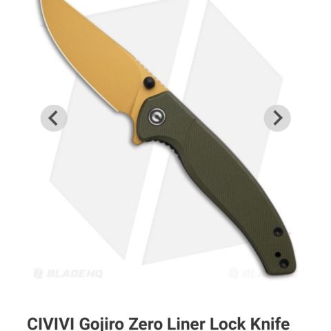 NIB Civivi Gojiro D2 Desert