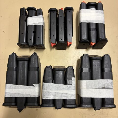Glock, Sig, S&W Magazines