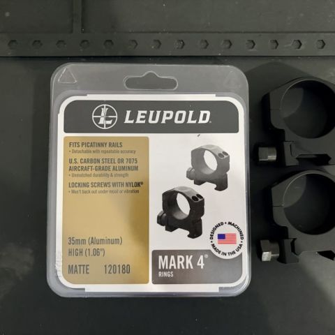 Leupold Mk4 high rings 35mm