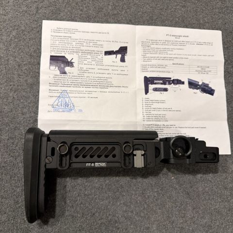 Zenitco PT-5 buttstock Russian