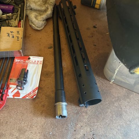 Ba barrel, alg handguard