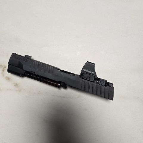 Sig p320 integrated comp slide