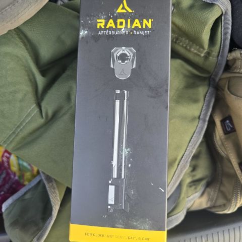 Radian afterburner + ramjet 