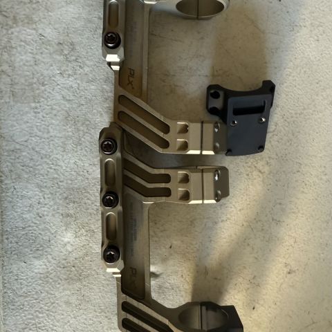 PA 30mm PLx lpvo and rmr mount