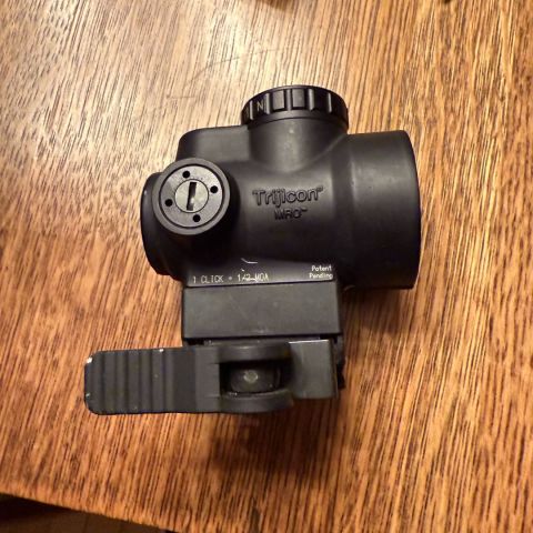 Trijicon MRO on adm qd mount 