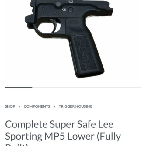 War hammer mp5k super safety