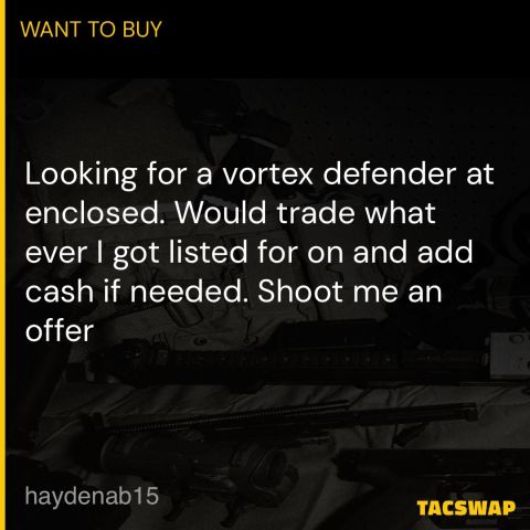 Vortex Defender ST Enclosed