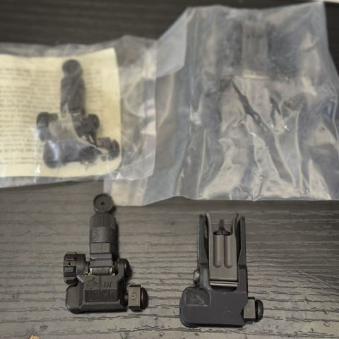 KAC MICRO IRON SIGHTS 