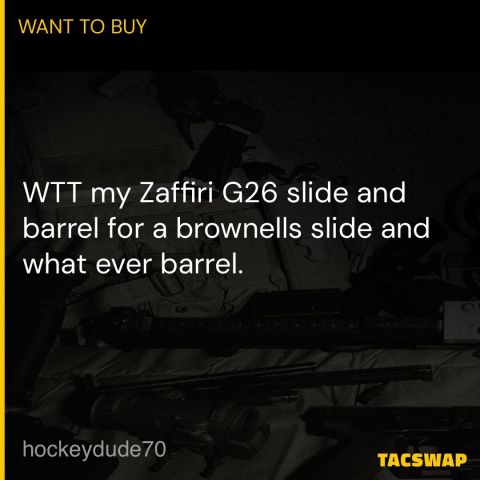 WTT for brownells