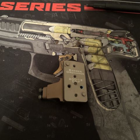 Badger j-arm dpp & t2 plates