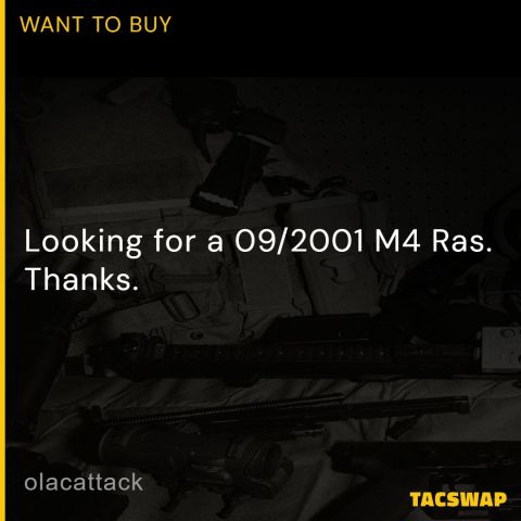 WTB 09/2001 KAC M4 RAS