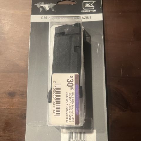 Glock G36 6rd mag 45 acp
