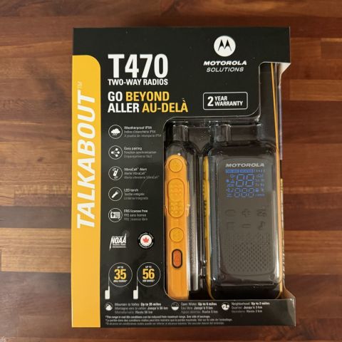 Motorola T470 Two-Way Radios