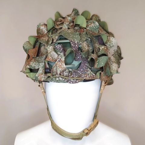 🔥Helmet Scrim Chinese PLA Type 21 Xingkong Starry Sky Woodland Camo 