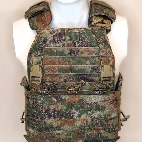 🔥Modular Quick Release Plate Carrier Chinese Type 21 Xingkong Starry Sky Woodland Camo 