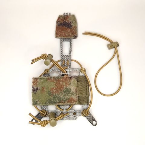 🔥 Helmet Battery Pack Pouch Chinese PLA Type 21 Xingkong Woodland Camo