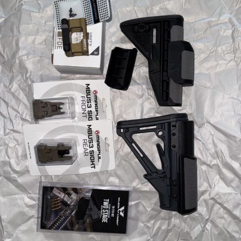 Stock, TTU-M2, MBUS 3 & moun