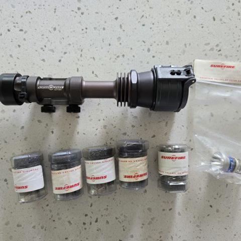 Surefire M962 with extras
