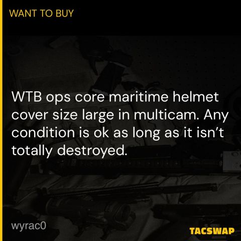 WTB ops core maritime cover
