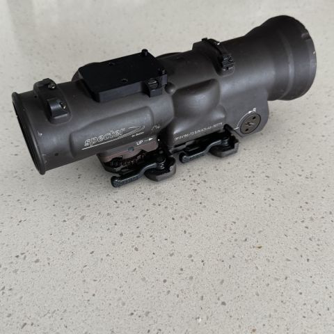 Elcan 1.5-6 7.62 with RMRplate