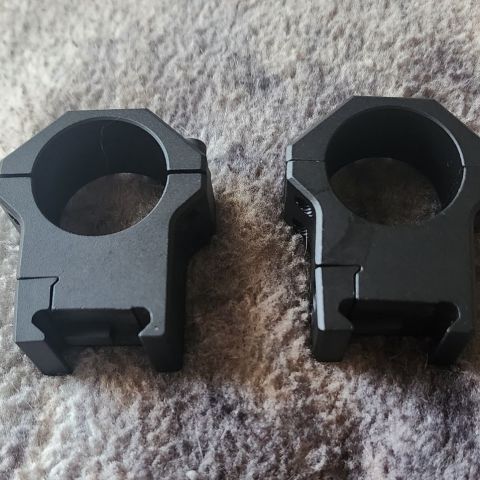 Tall 1 inch scope rings